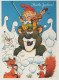 Happy New Year Christmas GNOME Vintage Postcard CPSM #PBM072.GB - Nouvel An