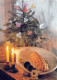 Happy New Year Christmas CANDLE Vintage Postcard CPSM #PBA806.GB - Nouvel An