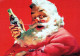 SANTA CLAUS Happy New Year Christmas COCA COLA Vintage Postcard CPSM #PAU617.GB - Santa Claus