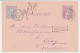 Trein Haltestempel Delden 1883 - Storia Postale