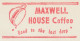Meter Cut USA 1956 Coffee Cup - Maxwell - Autres & Non Classés