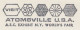 Meter Cut USA 1965 World Fair - Atomsville - Non Classificati