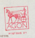 Meter Cover Netherlands 1967 Horse - Greek Chariot - Agon - Amsterdam - Horses