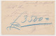 Trein Haltestempel Dordrecht 1888 - Lettres & Documents
