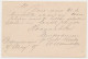 Trein Haltestempel Dedemsvaart 1887 - Lettres & Documents