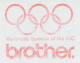 Meter Cut Netherlands 1988 Brother - Worldwide Sponsor Of The IOC - Other & Unclassified