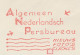 Meter Cover Netherlands 1962 ANP - General Dutch News Agency - Unclassified