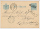 Trein Haltestempel Delft 1878 - Lettres & Documents