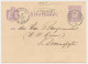 Trein Haltestempel Arnhem 1878 - Briefe U. Dokumente