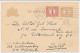 Briefkaart G. 88 A II/ Bijfrankering Amsterdam - Delft 1919 - Entiers Postaux