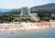 72631318 Albena Fliegeraufnahme Strand Und Hotel Burgas - Bulgarie