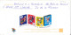 France Cover Sent To Germany 15-7-2000 Topic Stamps Incl. RED CROSS - Covers & Documents