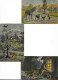 E/ 05             Serie  De 12 Cartes    -   Die Bremer Stadtmusikkanten   -  N° 1 A 12 - Collections & Lots