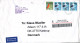 Hong Kong Registered Cover Sent Air Mail To Denmark 2-11-2007 With A Lot Of Stamps On Front And Backside Of The Cover - Covers & Documents