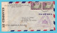 CURAÇAO Luchtpost Censuur Brief 1942 St Nicolaas, Aruba Naar Elizabeth, USA - Niederländische Antillen, Curaçao, Aruba