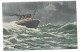 CPA RARE - En Mer - Paquebot Au Large Par Gros Temps - Edit. Artaud Et Nozais - N° 10 - - Dampfer