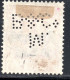 3233 1918 GERMAN OCCUPATION.SCARCE PERFIN. - Occupazione