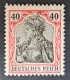 Deutsches Reich 1905, Mi 90I MH(ungebraucht) Geprüft - Ongebruikt