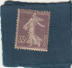 ///   FRANCE ///  Semeuse  N° 35 * Violet GC  * Côte 15€ - Unused Stamps