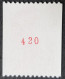 2379b Numéro Rouge - Unused Stamps