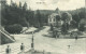 ROMANIA 1930 BORSEC VIEW, BUILDINGS, ARCHITECTURE, PARK, PEOPLE, FOREST - Roumanie