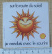 AUTOCOLLANT SHELL : SUR LA ROUTE DU SOLEIL - Autocollants