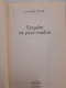 Enquête En Pays Vaudou (Suspense) - Autres & Non Classés