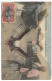 !!! CONGO, CPA DE 1912, DÉPART D'ELISABETHVILLE POUR CHARLEROI (BELGIQUE) - Covers & Documents