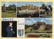 29. BREST – Le Château – Multivues – Blason (animée, Marin) (voir Scan Recto/verso) - Brest