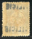 REF094 > CILICIE < Yv N° 9c * * DOUBLE SURCHARGE PARTIELLE -- Neuf Luxe Dos Visible -- MNH * * - Ongebruikt
