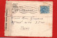 (RECTO / VERSO) MADRID EN 1916 - DEVANT D'ENVELOPPE DU COLEGIO DE SRA DEL PILAR - CONTROLE POSTALE MILITAIRE FR - DOC - Covers & Documents