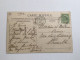 Carte Postale Ancienne (1907) Nieuport Bains La Digue (Villas : Bon Accueil, Les Sirènes, Mon Caprice,Amphitrite - Nieuwpoort