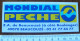 AUTOCOLLANT MONDIAL PECHE - DPT 49 BEAUCOUZE - Autocollants