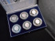 Delcampe - Nord Korea  1996  6 X Münzen In Kapsel / Etui / Zertifikat   Fische  Silber  6 Uz  999/1000  Proof   500 WON - Ric - Korea, North