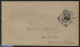 Netherlands Antilles 1895 Letter With Overprinted Stamp To French St. Martin, Postal History - Other & Unclassified