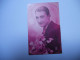 THEME HOMME  CARTE  ANCIENNE De COULEUR ROSE EDIT PC PARIS N°2782 HOMME ET BOUQUET DE FLEURS //TBE - Photographie