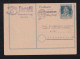 All. Besetzung 1947 Postkarte Ganzsache 12Pf Verschnitten NÜRNBERG X ALTENBURG - Covers & Documents