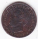 India-Portuguese GOA 1/4 Tanga 1886. Luiz I. En Cuivre.  KM# 308 - Inde