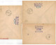 D.D.R   3 Lettres Recomandées De MAGDEBURG Pour La France, 1961. - Covers & Documents