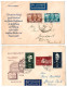 D.D.R  2 Lettres Pour La France. - Covers & Documents