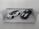 Siku Lamborghini LP400 Mercedes SLS AMG Echelle 1/55 En Boite Carton Spécial Edition Black And White - Sonstige & Ohne Zuordnung