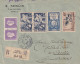 LETTRE  1954 RECOMANDEE NANCY - Lettres & Documents