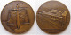 Sénégal Dakar Médaille En Bronze Inauguration Du Palais De Justice En Décembre 1958 - Autres & Non Classés