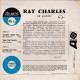 RAY CHARLES : " En Public " - EP - Soul - R&B