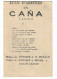 Juan D'Arienzo En Caña  - 7492 - Werbepostkarten