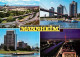 72624634 Mannheim Panorama Rheinbruecke Mit Schloss Hochhaeuser Neckerufer Colli - Mannheim