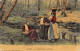 40-SCENE DES LANDES-JEUNES LANDAISES A LA FONTAINE-N°2153-H/0199 - Sonstige & Ohne Zuordnung