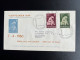 NETHERLANDS 1960 CIRCULATED FDC WORLD REFUGEE YEAR SEND TO BARCELONA 07-04-1960 NEDERLAND E42 - FDC