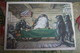 Ershov Fairy Tale - Dolphin  - Old Soviet Postcard. 1958 - Delphine