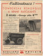 PAGE  Publicitaire  AGRICOLE AGRICULTURE  Tombereau Remorque  POCLAIN LE PLESSIS-BELLEVILLE - Publicités